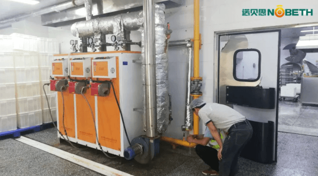 湖北食品加工蒸汽發(fā)生器配套洗箱機(jī)使用案例 湖北食品加工蒸汽發(fā)生器配套洗箱機(jī)使用案例